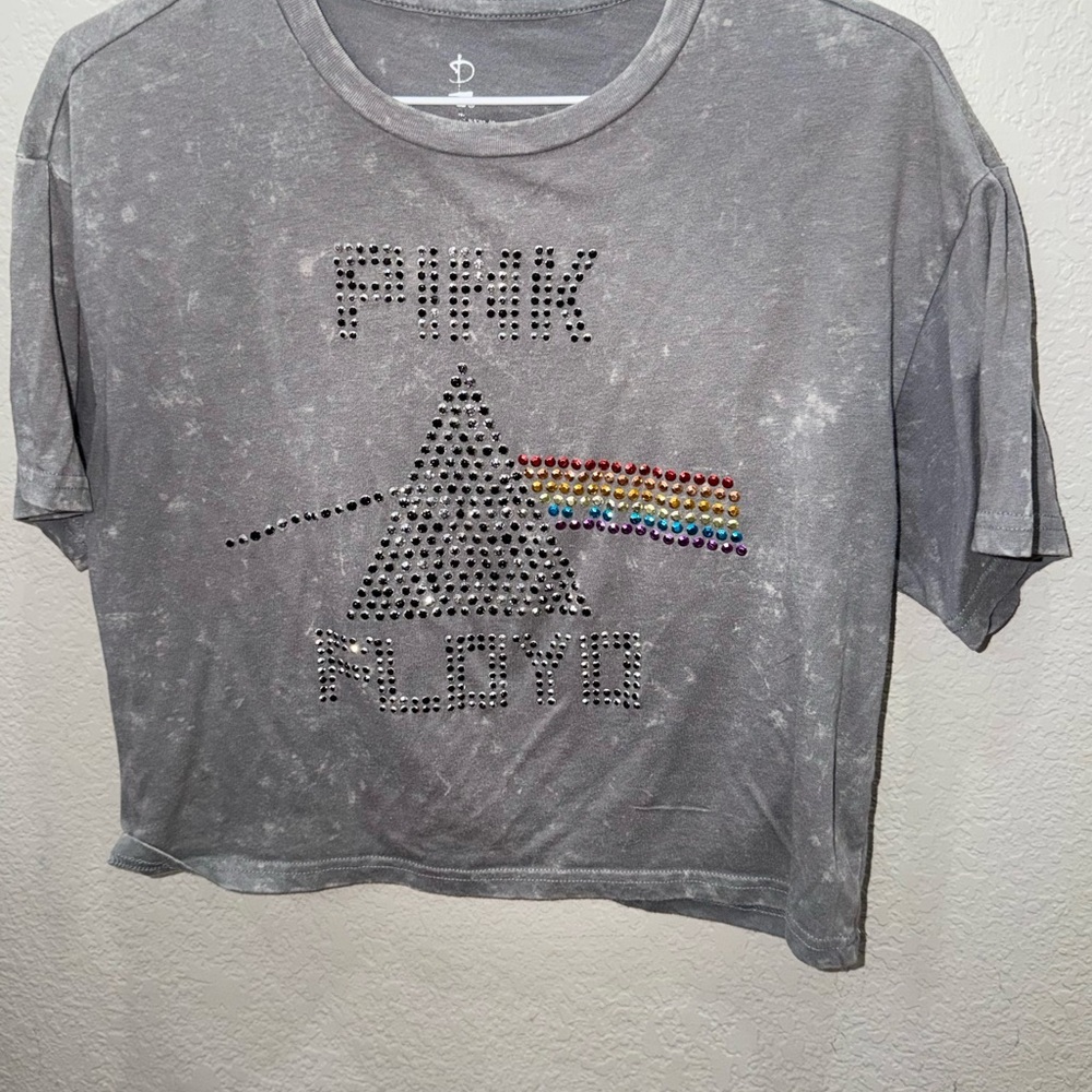 Gray Pink Floyd Graphic Tee